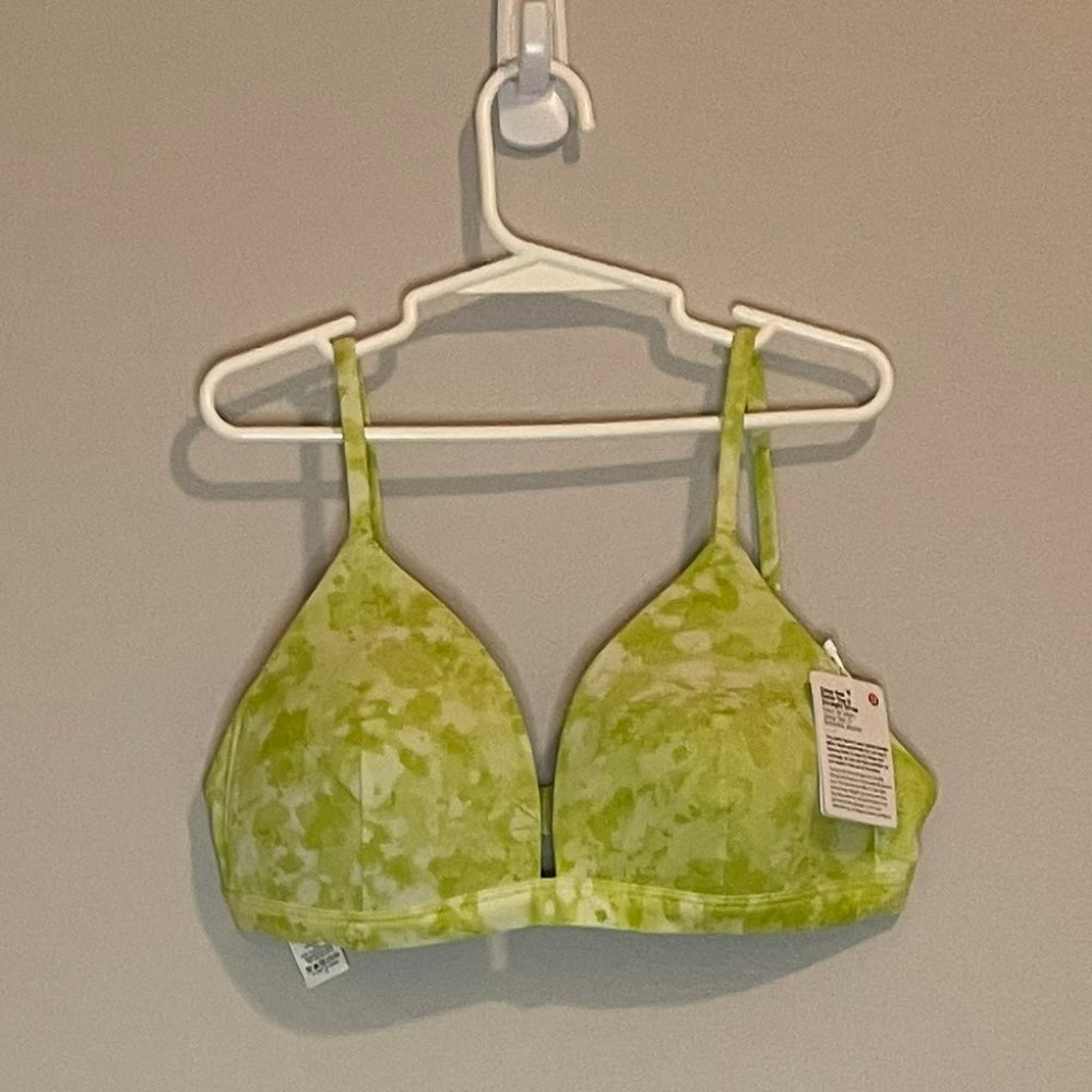 NWT DEEP SEA LULULEMON SWIM TOP D STRAIGN STRAP - SIZE 4